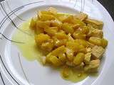 Poulet lait de coco/ananas/curry