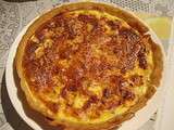 Quiche jambon/roquefort/poire