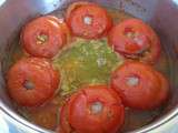 Tomates farcies rapides et sans four