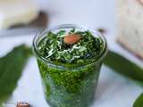 Pesto ail des ours (recette facile sans pignon de pin)