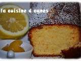 Cake au lemon curd