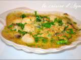 Coquilles de noix de pétoncles gratinées