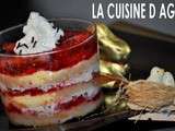 Fraisier pascal en verrine