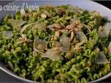 Mafalde corte al pesto (amandes persil)