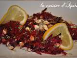 Salade de betterave rouge crue