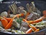 Sauté de veau aux légumes printaniers