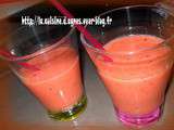 Smoothie fraise-kiwi-melon