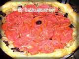 Tarte aux tomates fraîches et aux oignons