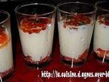 Verrine de mousse au saumon