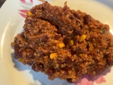 Chili végératien au quinoa au cookeo