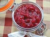 Sauce aux cranberries à l'érable