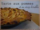 Tarte aux pommes et au sirop d'érable