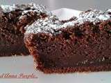 Cake au chocolat noir et Philadelphia