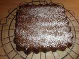 Délicieux gâteau au nutella (moule carré cannelé)