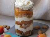 Abricots au mascarpone et aux cantuccini