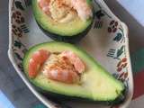 Avocats aux crevettes