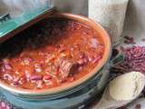 Boeuf à la jamaïcaine (aux haricots rouges)