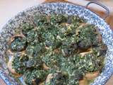 Champignons farcis aux escargots