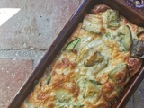 Flan de courgettes à la sauge