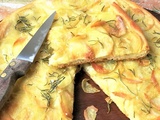 Focaccia aux pommes de terre (schacciata alle patate)