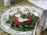 Haricots mange-tout sauce bolognaise