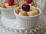 Mini charlottes aux fruits rouges