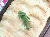 Purée de céleri gratinée