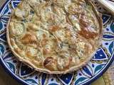 Quiche chèvre/menthe