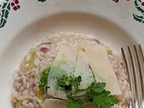 Risotto aux poireaux & au pesto de persil