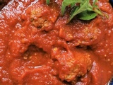 Sauce tomate aux boulettes