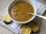 Soupe à l'oignon y croûtons