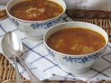 Soupe à l'orge perlé & au chou blanc