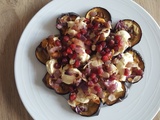 Aubergines au yaourt, curry et grenade d’Ottolenghi