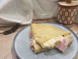 Avoine galette fourré au fromage et jambon