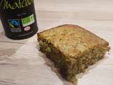 Blondies au matcha