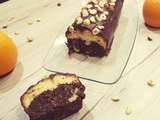 Cake chocolat orange et noisette