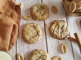 Cookie à la Cannelle et chocolat Dulcey⁣