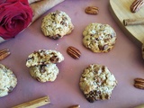 Cookies spéculoos, noix de pécan et chocolat