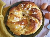 Couronne des rois garnie à la crème d’amande