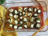 Involtini courgette & ricotta aux herbes