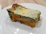 Lasagnes végétariennes à la Courge, aux épinards et gorgonzola