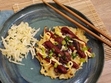 Okonomiyaki (galette japonaise au chou)