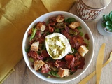 Salade de burrata gourmande