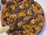 Cookie géant aux noix