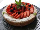 Tarte Dacquoise aux Fraises