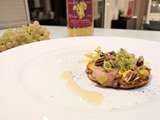 Tarte au Chasselas de Moissac et Foie gras du Sud Ouest – Ma recette France 3 Occitanie