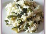 Courgettes et riz au boursin (Cookeo)