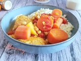 Couscous aux légumes et au poulet