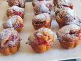 Muffins au yaourt, citron et fraise