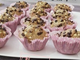 Muffins banane pépites de chocolat